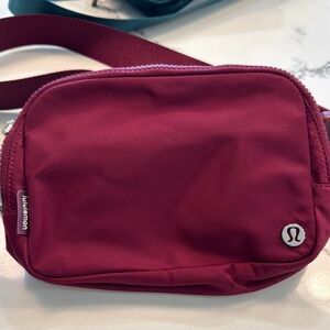 Lululemon Burgundy Crossbody Bag